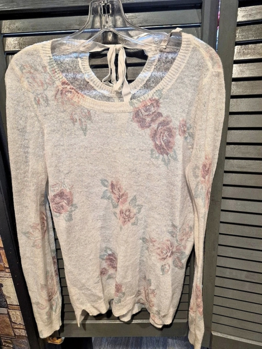 Zadig & Voltaire Floral Crewneck Sweater Size Medium